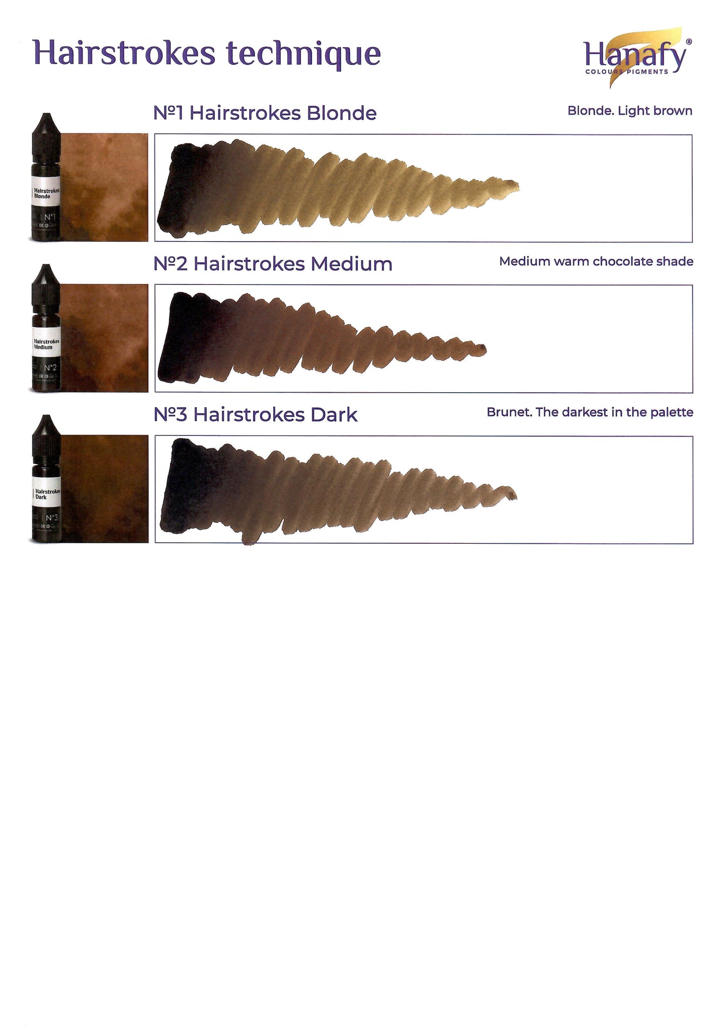 №2 HAIRSTROKES MEDIUM