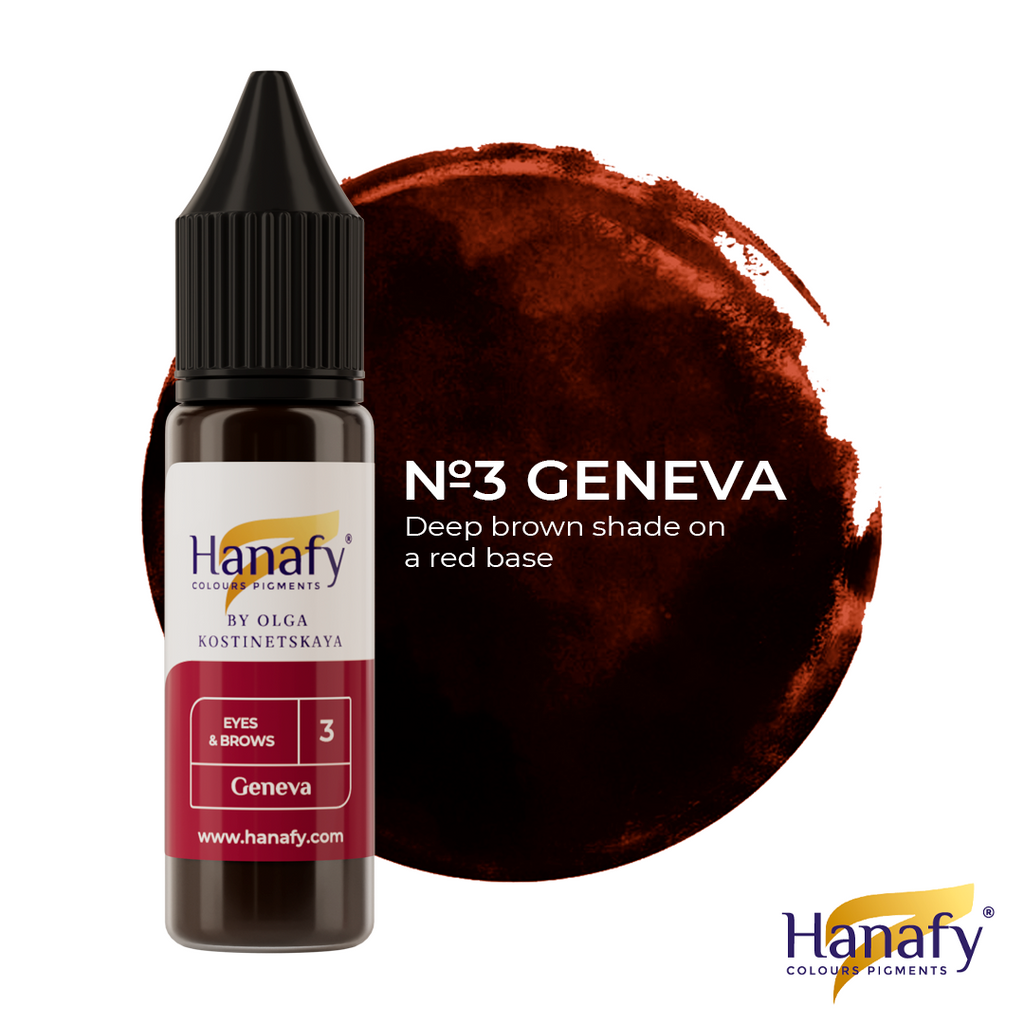 Eyes & Brows №3 GENEVA - Hanafy Colour Pigment EG